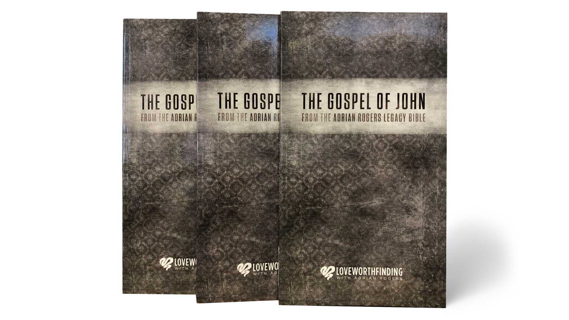 3-Pack of The Gospel of John from The Adrian Rogers Legacy Bible