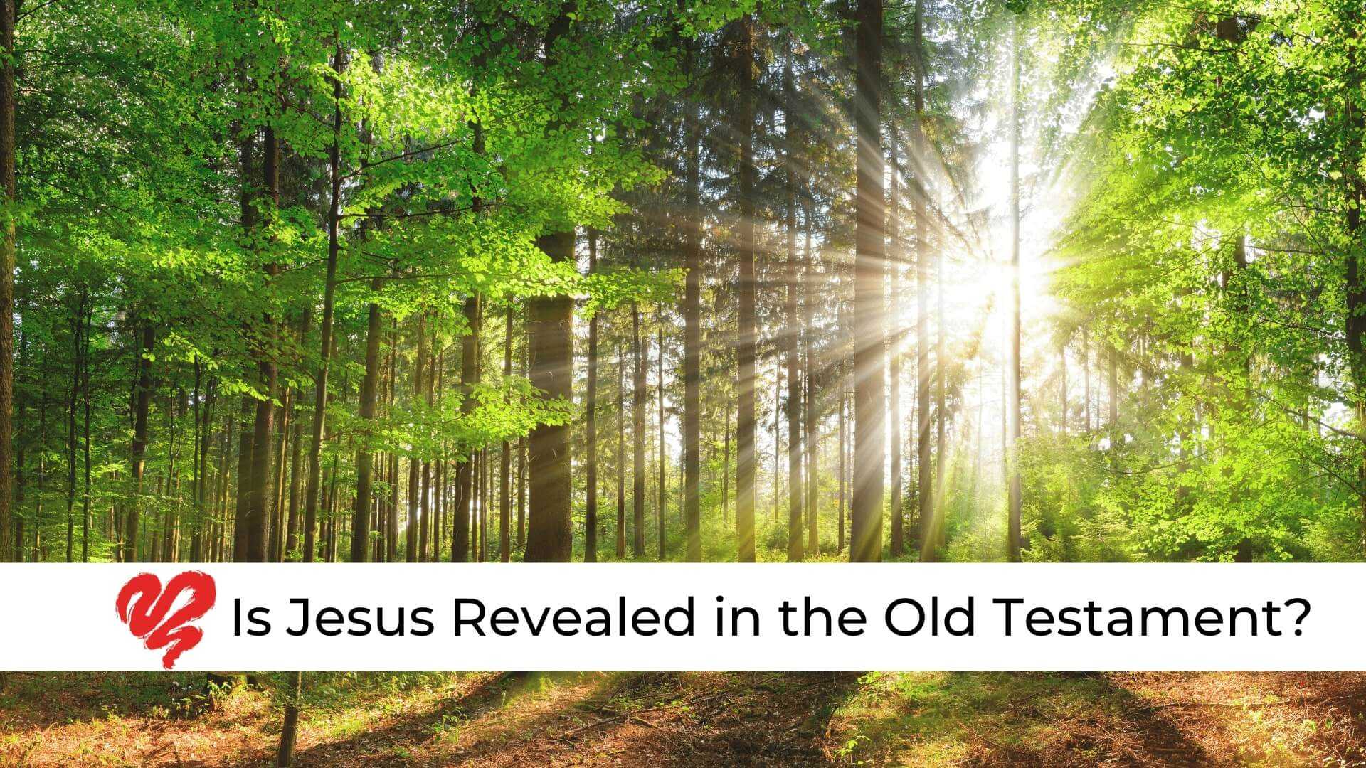 Is Jesus Revealed in the Old Testament?