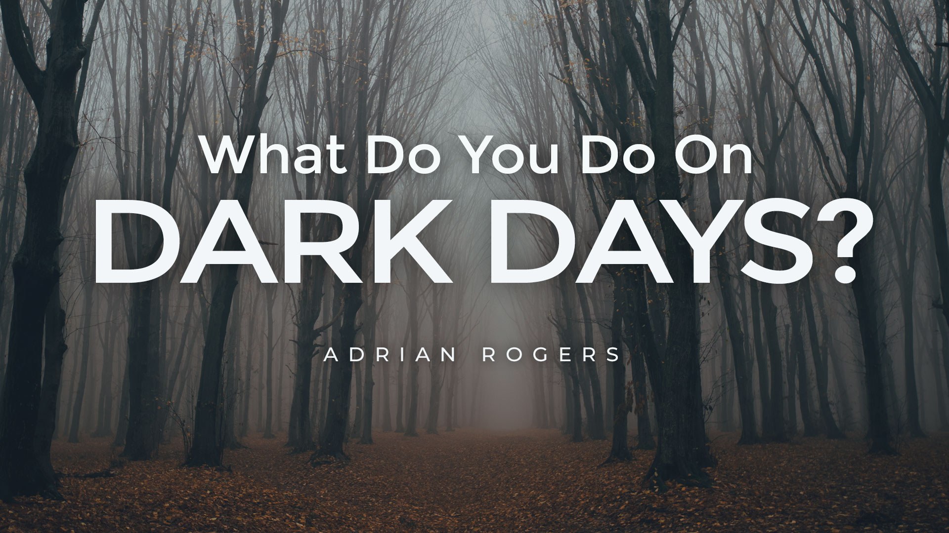 What Do You Do on Dark Days 1920x1080