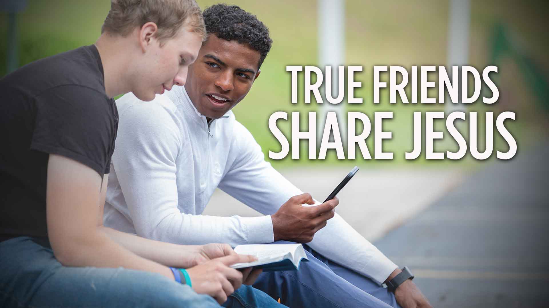 True Friends Share Jesus 1920x1080