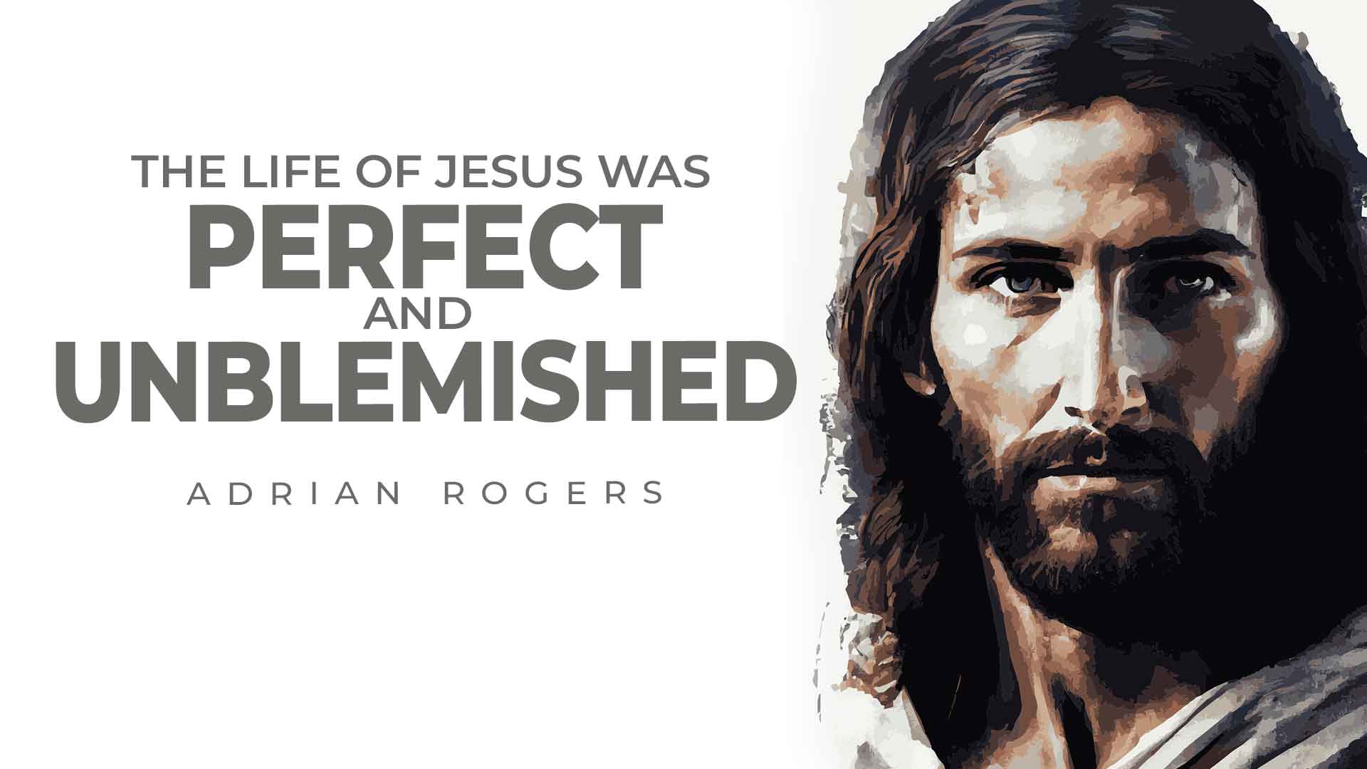 The Life Jesus Was Perfect and Unblemished 1920x1080