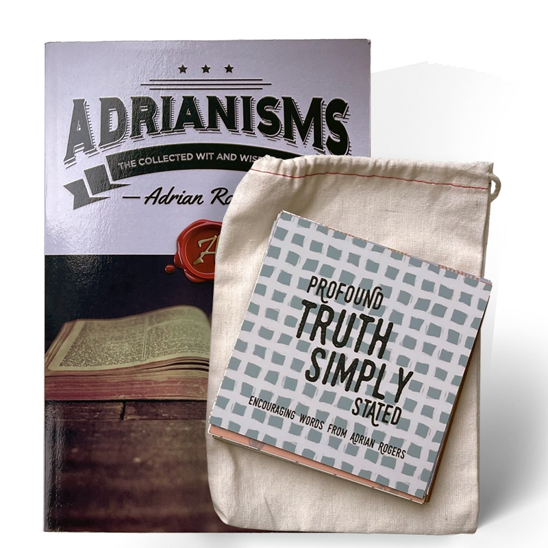 Adrianisms Combo: Profound Truth Simply Stated Card Set +Adrianisms Paperback