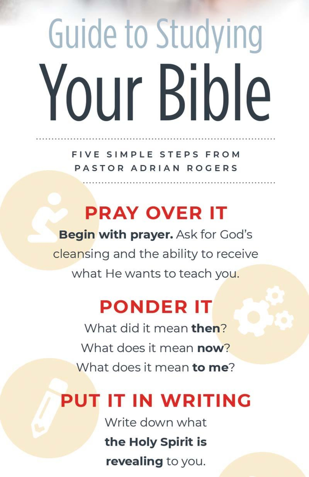 Guide to Studying Your Bible PKBKMK4 Store Detail front