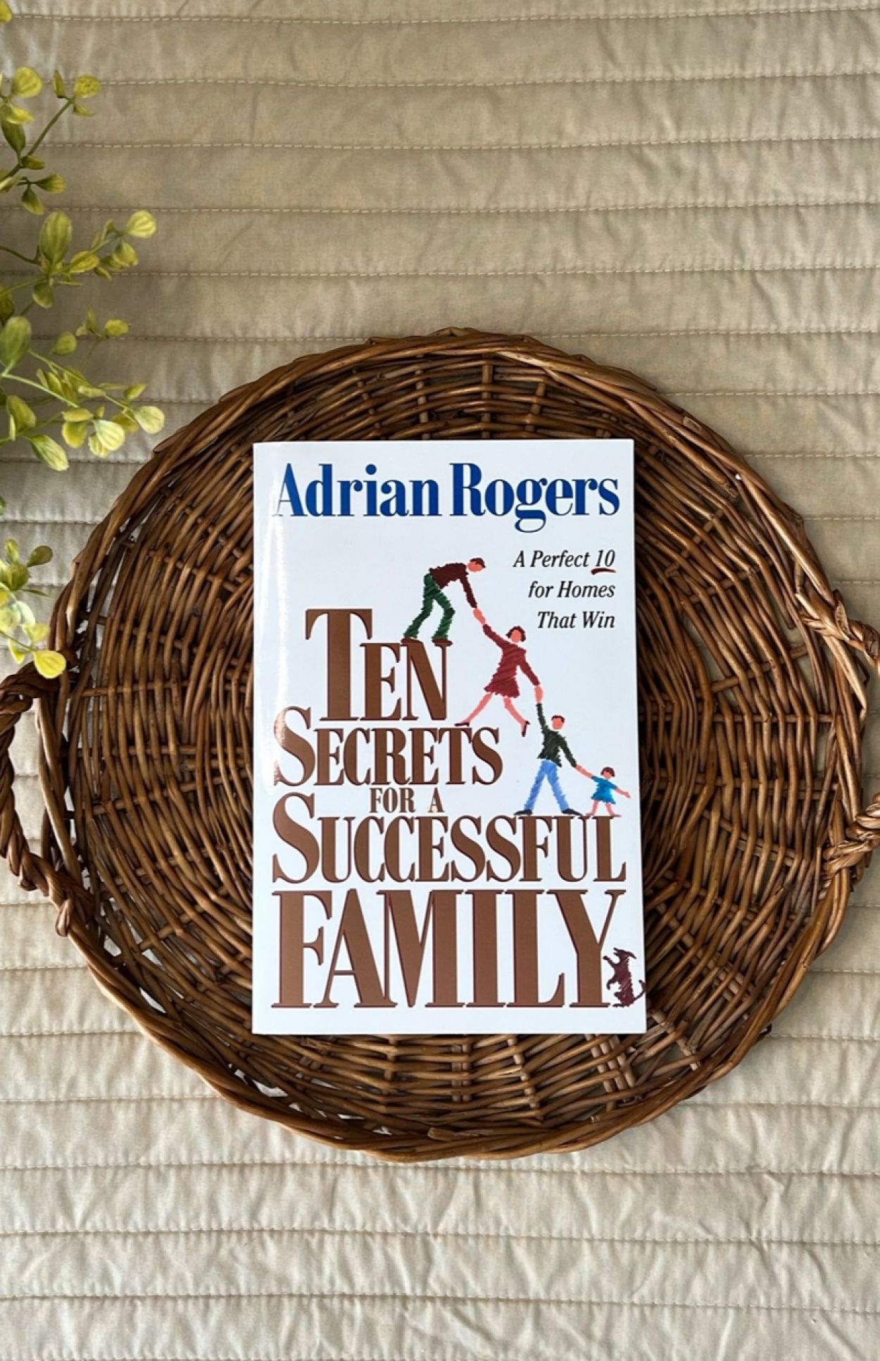 B104 ten secrets for a successful family book FLAT LAY