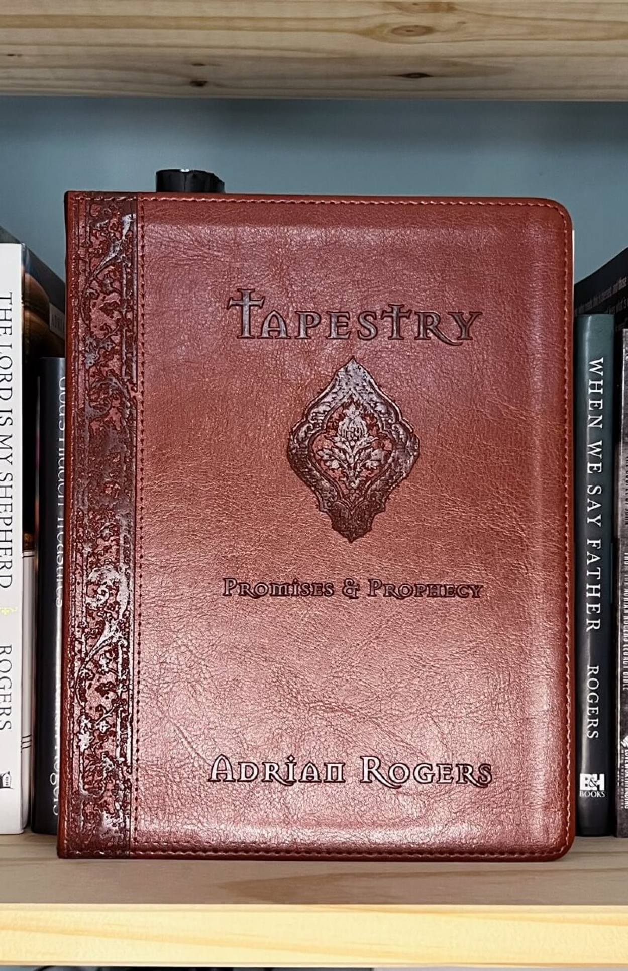 B121 tapestry promises and prophecy journal BOOKSHELF