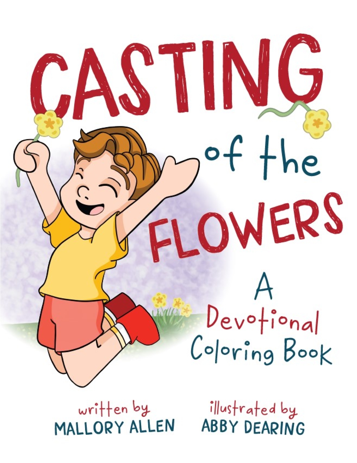 Bk261 casting of the flowers a devotional coloring book STORE DETAIL FRONT