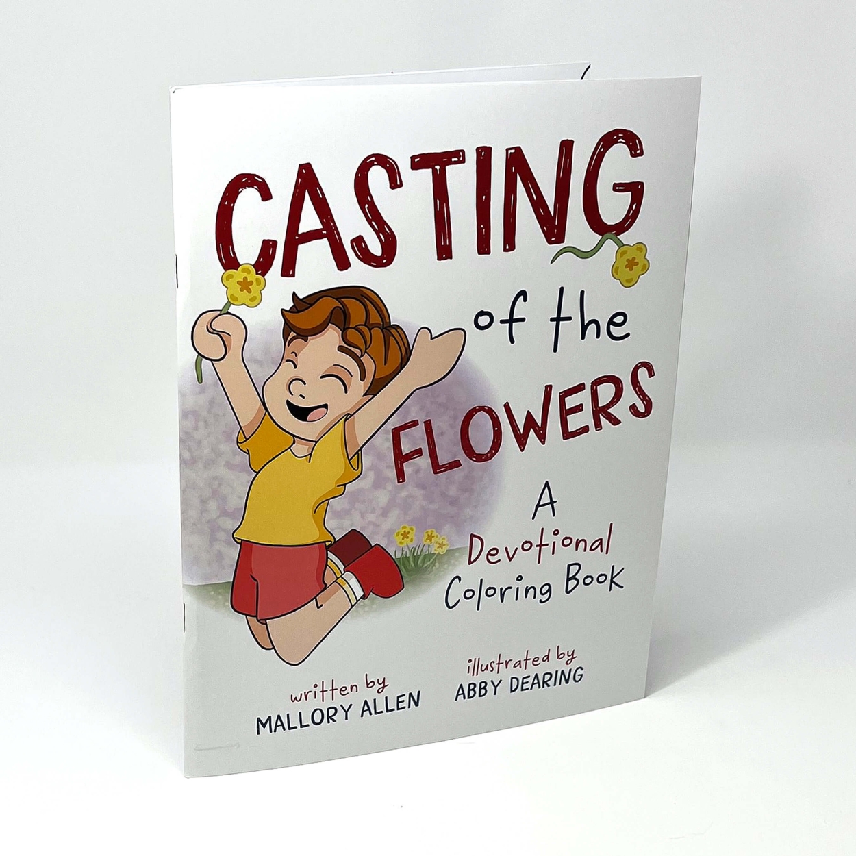 Bk261 casting of the flowers a devotional coloring book STORE GRID