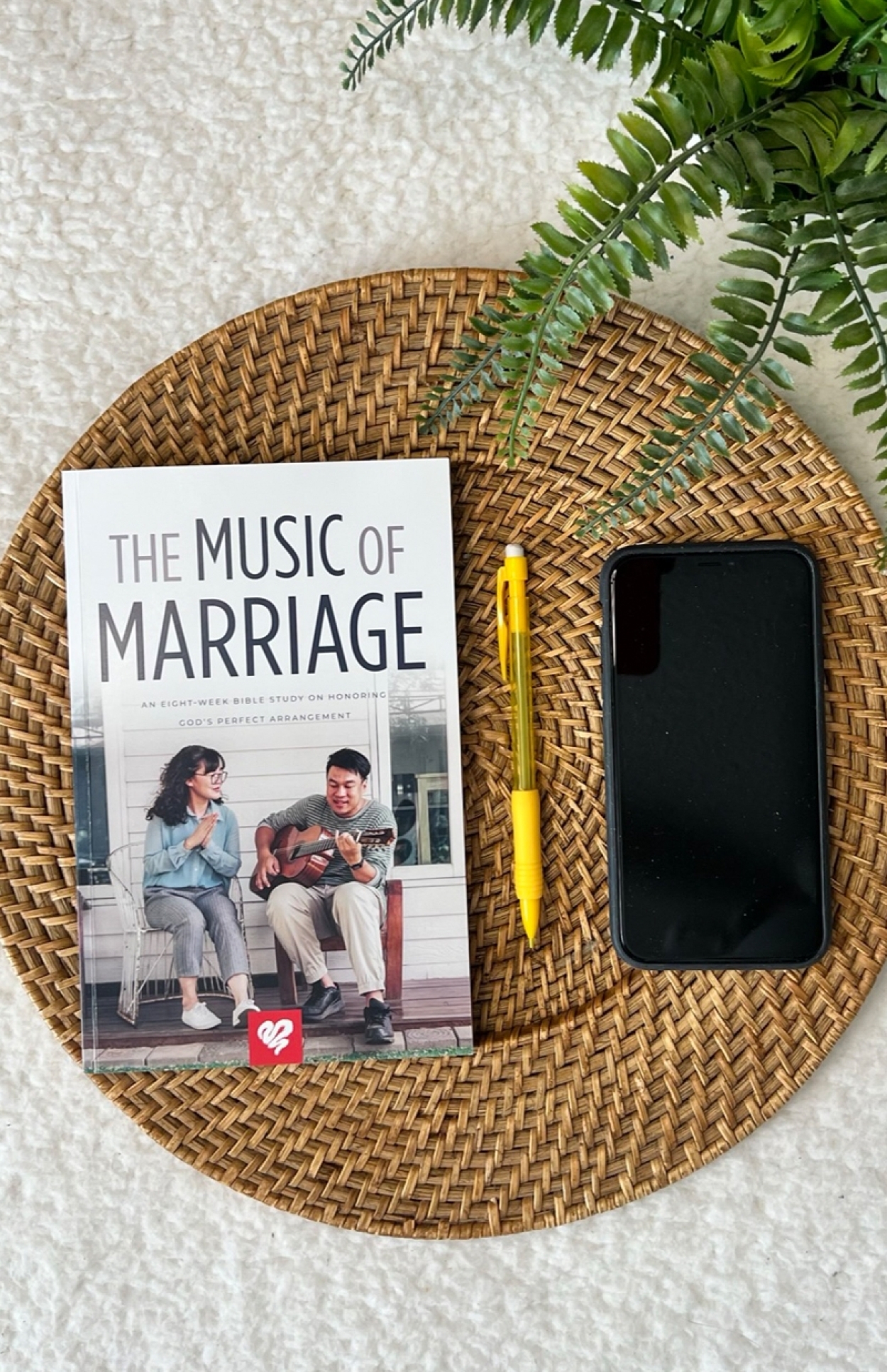 Bss133 the music of marriage bible study FLAT LAY