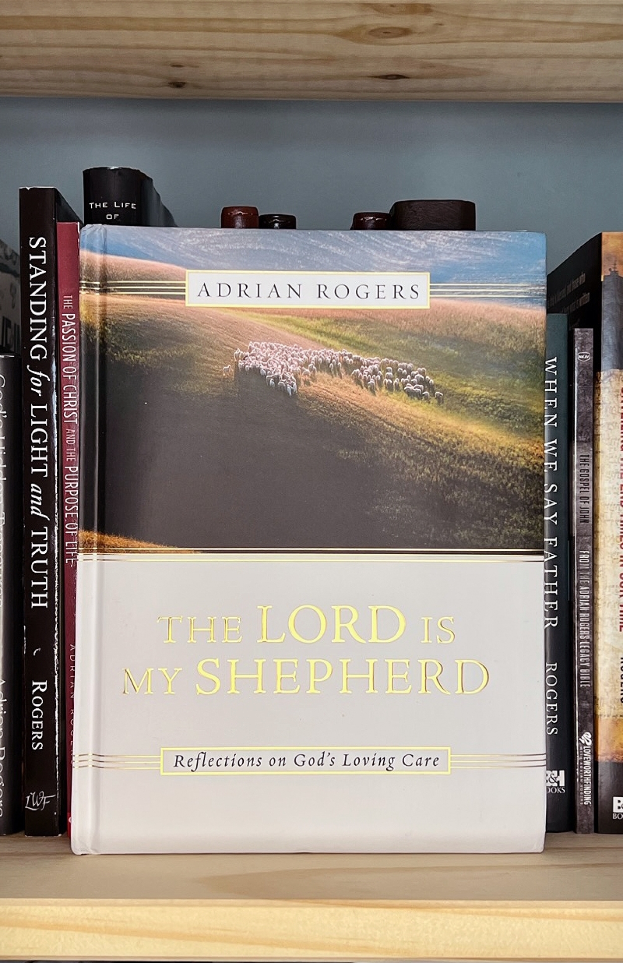 The lord is my shepherd book b107 BOOKSHELF